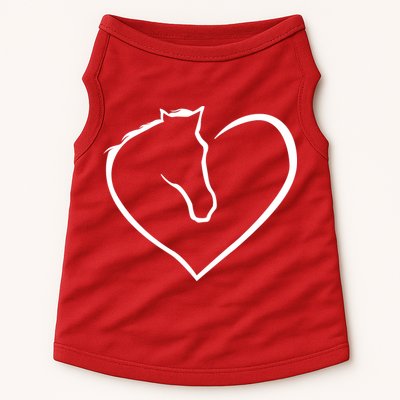 Horse Heart Logo Doggie Tank