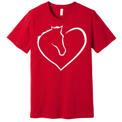 Horse Heart Logo Premium T-Shirt