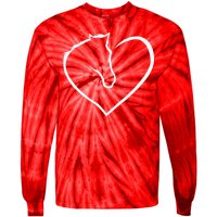 Horse Heart Logo Tie-Dye Long Sleeve Shirt