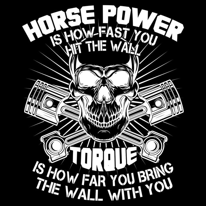 Horse Power Torque Skull Visor