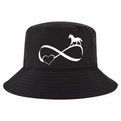 Horse Ribbon Of Love Cool Comfort Performance Bucket Hat