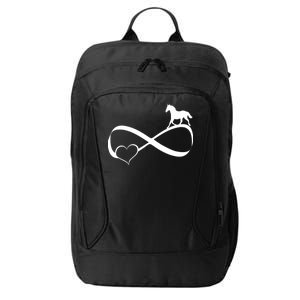 Horse Ribbon Of Love City Backpack