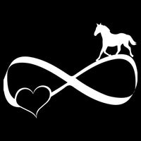 Horse Ribbon Of Love Backpack