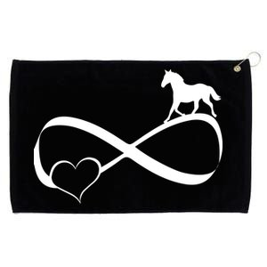 Horse Ribbon Of Love Grommeted Golf Towel