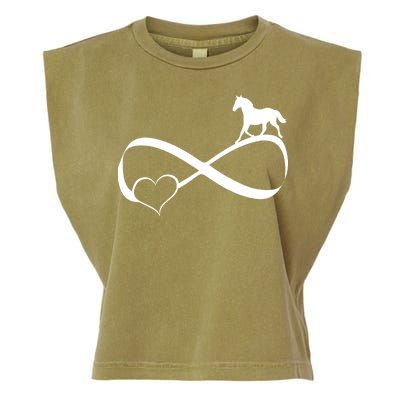 Horse Ribbon Of Love Garment-Dyed Women's Muscle Tee