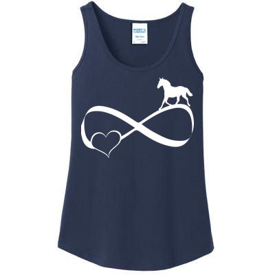 Horse Ribbon Of Love Ladies Essential Tank