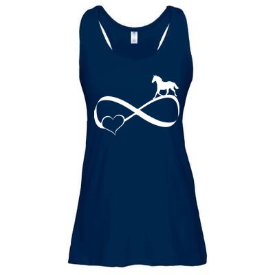 Horse Ribbon Of Love Ladies Essential Flowy Tank