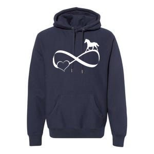 Horse Ribbon Of Love Premium Hoodie