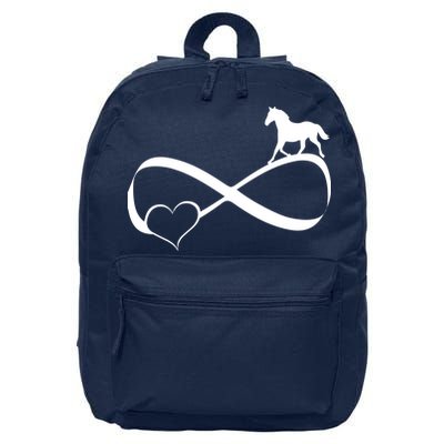 Horse Ribbon Of Love 16 in Basic Backpack