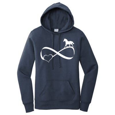 Horse Ribbon Of Love Women's Pullover Hoodie