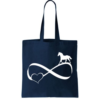 Horse Ribbon Of Love Tote Bag