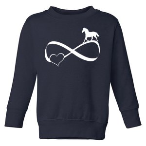 Horse Ribbon Of Love Toddler Sweatshirt