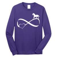 Horse Ribbon Of Love Long Sleeve Shirt