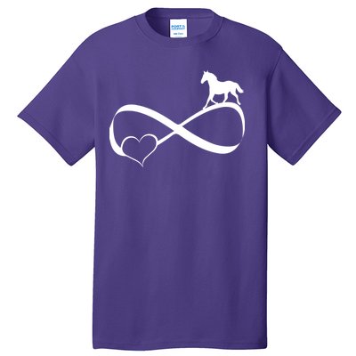 Horse Ribbon Of Love Tall T-Shirt