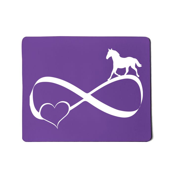 Horse Ribbon Of Love Mousepad