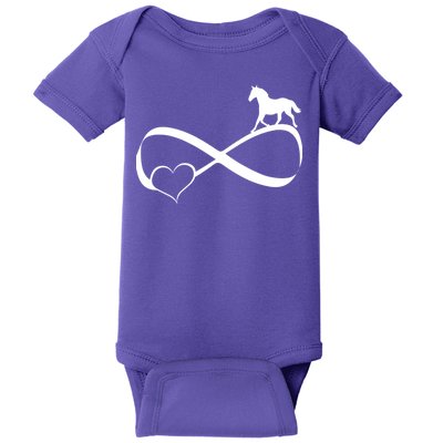 Horse Ribbon Of Love Baby Bodysuit