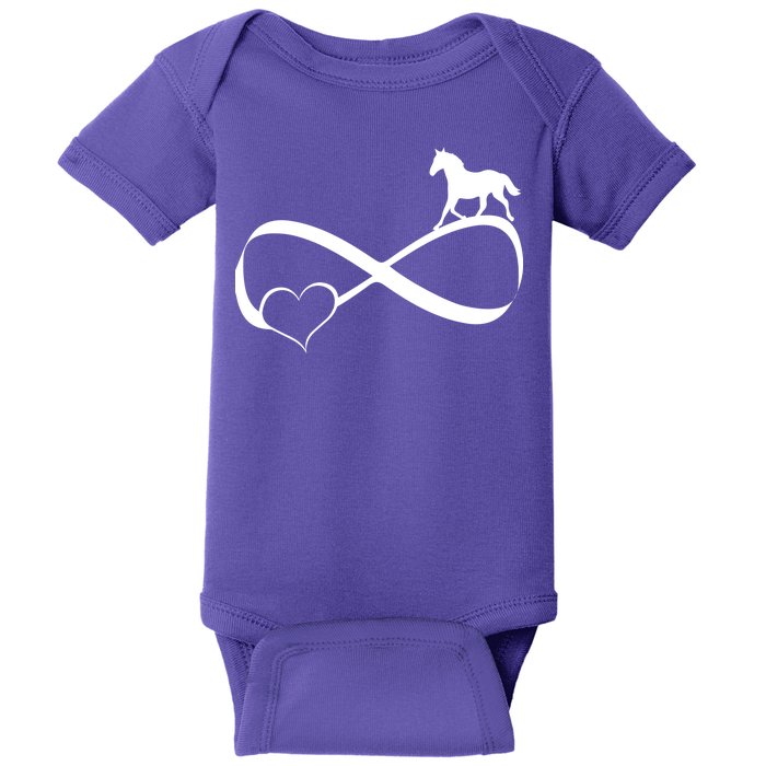 Horse Ribbon Of Love Baby Bodysuit