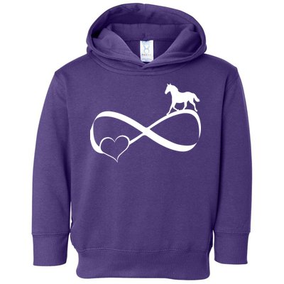 Horse Ribbon Of Love Toddler Hoodie