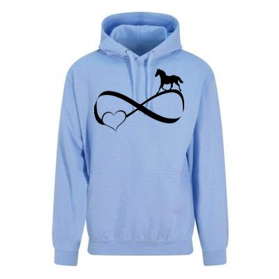 Horse Ribbon Of Love Unisex Surf Hoodie