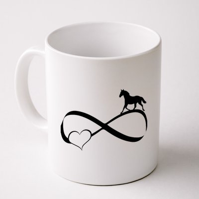 Horse Ribbon Of Love Coffee Mug