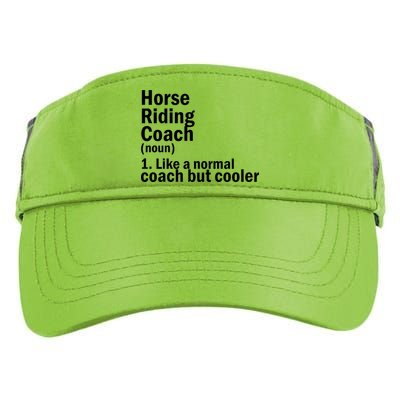 Horse Riding Coach Adult Drive Performance Visor