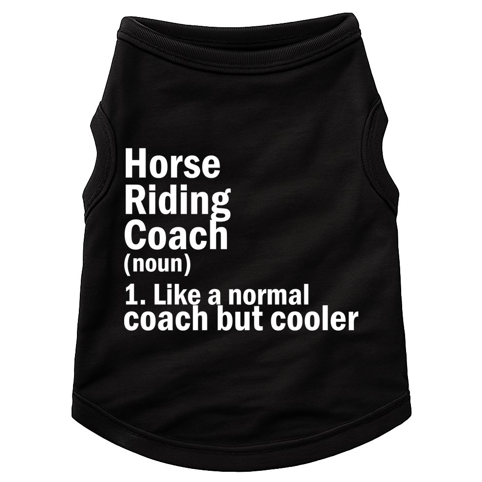 Horse Riding Coach Doggie Tank