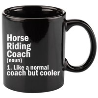 Horse Riding Coach 11oz C Handle Ceramic Mug