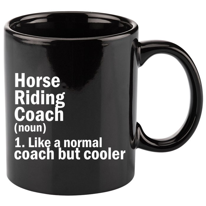 Horse Riding Coach 11oz C Handle Ceramic Mug