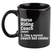 Horse Riding Coach 11oz C Handle Ceramic Mug
