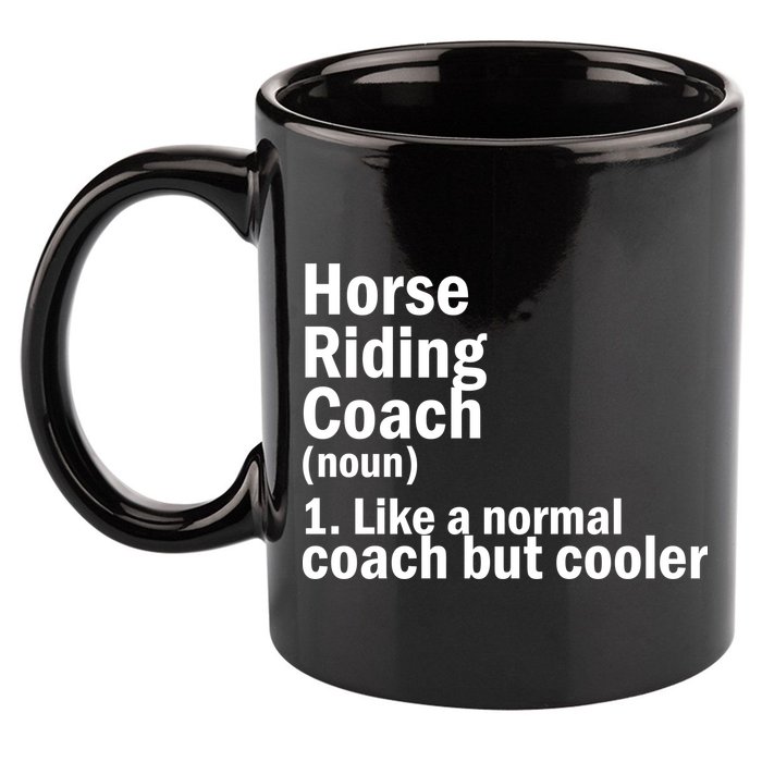 Horse Riding Coach 11oz C Handle Ceramic Mug