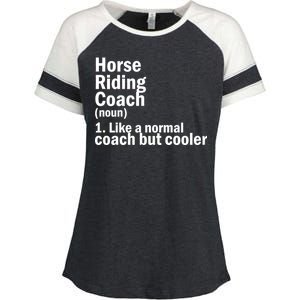 Horse Riding Coach Enza Ladies Jersey Colorblock Tee