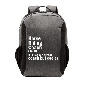 Horse Riding Coach Vector Backpack