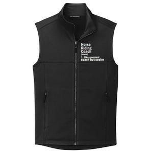 Horse Riding Coach Collective Smooth Fleece Vest