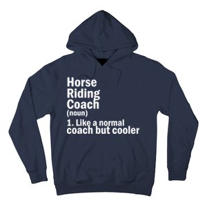 Horse Riding Coach Hoodie