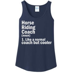 Horse Riding Coach Ladies Essential Tank