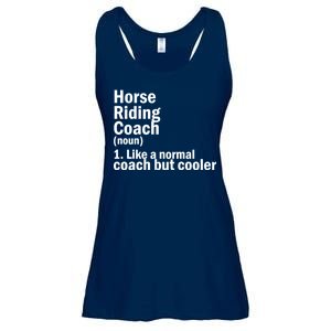 Horse Riding Coach Ladies Essential Flowy Tank