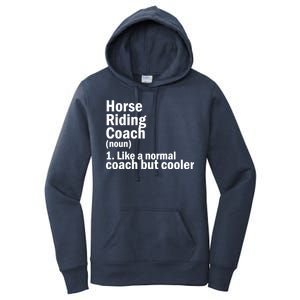 Horse Riding Coach Women's Pullover Hoodie