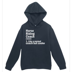 Horse Riding Coach Urban Pullover Hoodie