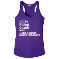 Horse Riding Coach Ladies PosiCharge Competitor Racerback Tank