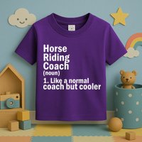 Horse Riding Coach Toddler T-Shirt