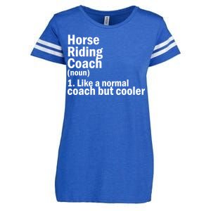 Horse Riding Coach Enza Ladies Jersey Football T-Shirt