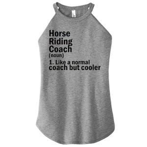 Horse Riding Coach Women's Perfect Tri Rocker Tank