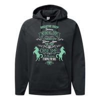 Horse Smell Performance Fleece Hoodie