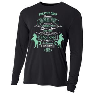 Horse Smell Cooling Performance Long Sleeve Crew