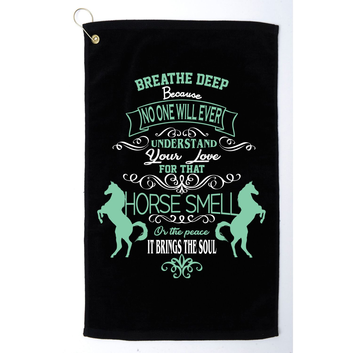 Horse Smell Golf Towel