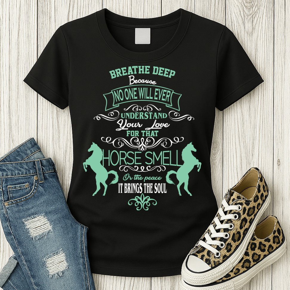 Horse Smell Womens T-Shirt