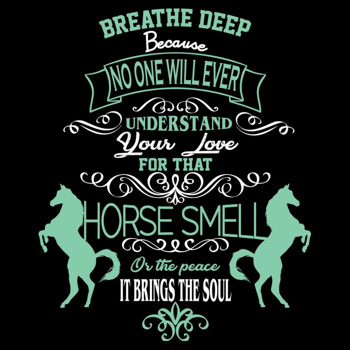Horse Smell Womens T-Shirt