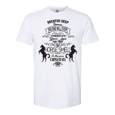 Horse Smell Softstyle® CVC T-Shirt