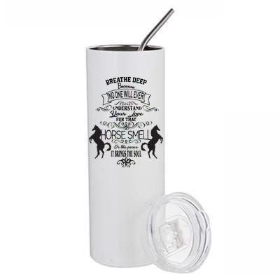 Horse Smell Stainless Steel Tumbler