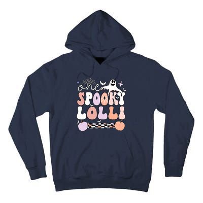 Halloween One Spooky Lolli Grandmother Groovy Tall Hoodie